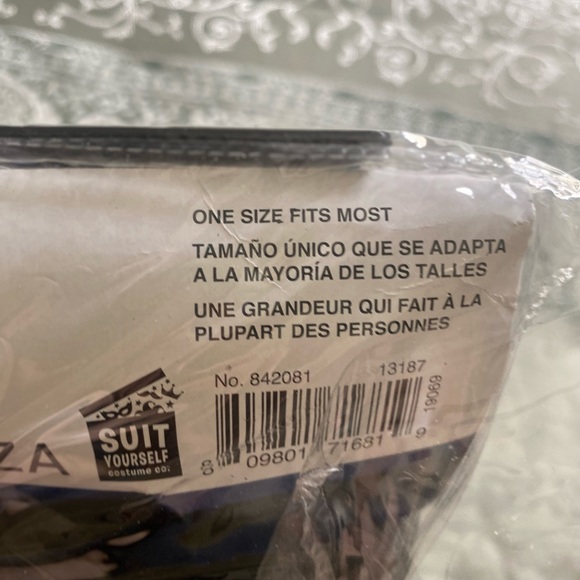 DARK SIDE 🖤BLACK🖤 LACE HOODED COSTUME CAPE ONE SIZE FITS MOST 🌟NWT🌟 - Picture 5 of 6